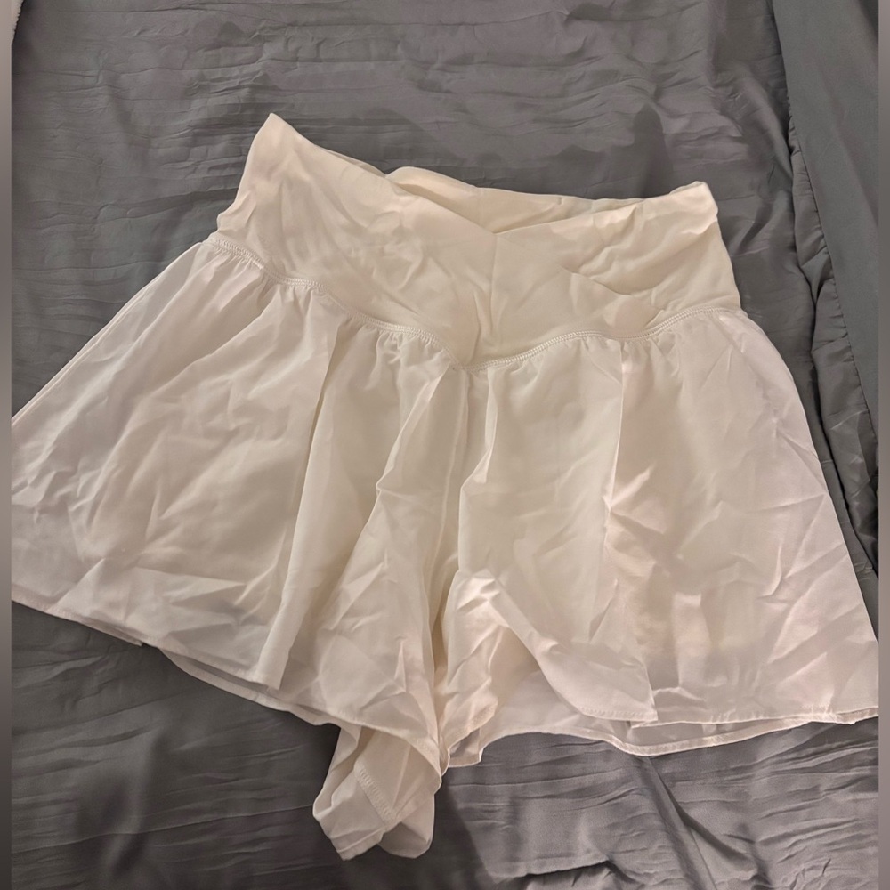 Like New Aerie Offline Flowy Butterfly Exercise Shorts